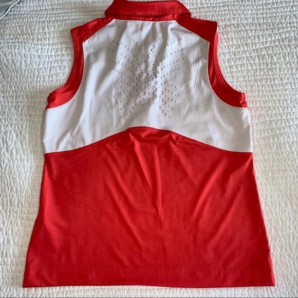 Nike Golf, collared, sleeveless top size medium. - Picture 4 of 9
